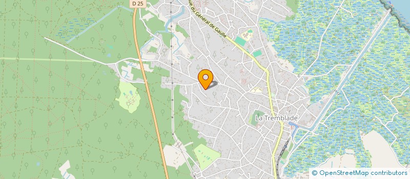 localisation de l'entreprise SCHAMAIL  LA TREMBLADE