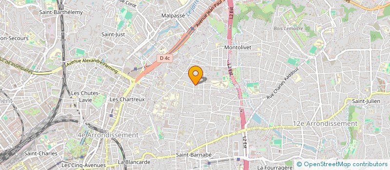 localisation de l'entreprise SCHAMO à MARSEILLE
