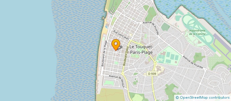 localisation de l'entreprise SCHANNEL à LE TOUQUET-PARIS-PLAGE