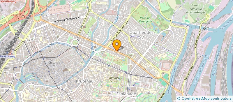 localisation de l'entreprise SCHARF MARTHE  STRASBOURG