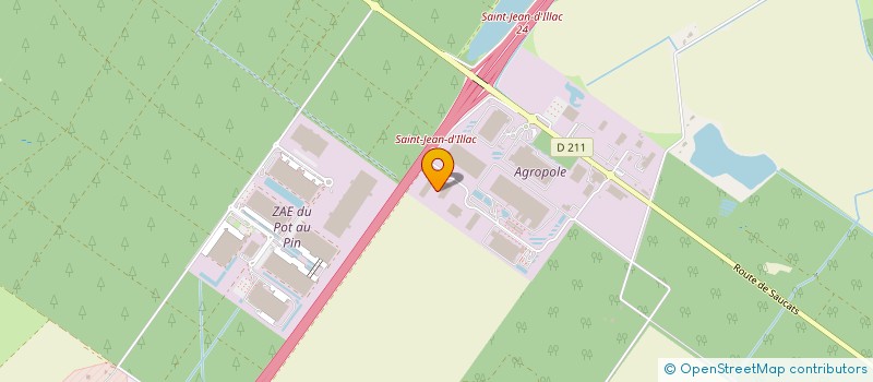 localisation de l'entreprise SCHARS SA  CESTAS