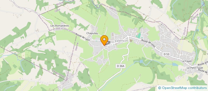 localisation de l'entreprise SCHAUBER  VALENCIN