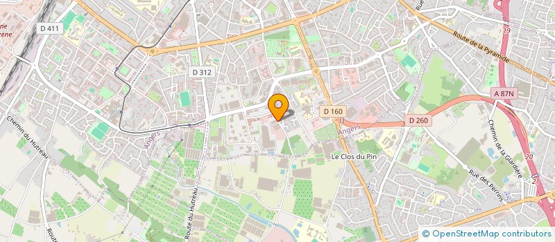 localisation de l'entreprise SCHAUPP & HARDY COURTAGE à ANGERS