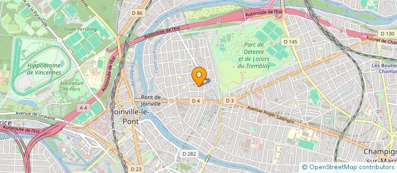 localisation de l'entreprise SCHB à JOINVILLE-LE-PONT