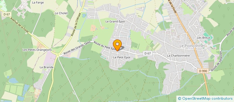 localisation de l'entreprise SCHB3A à LE POINCONNET