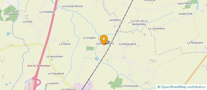 localisation de l'entreprise SCHECK DECO  TREMENTINES