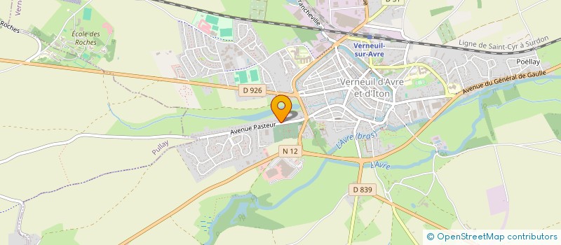 localisation de l'entreprise SCHEDIO ATELIERS à VERNEUIL D'AVRE ET D'ITON