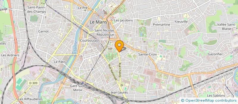 localisation de l'entreprise SCHEDSTAR EUROPE  LE MANS