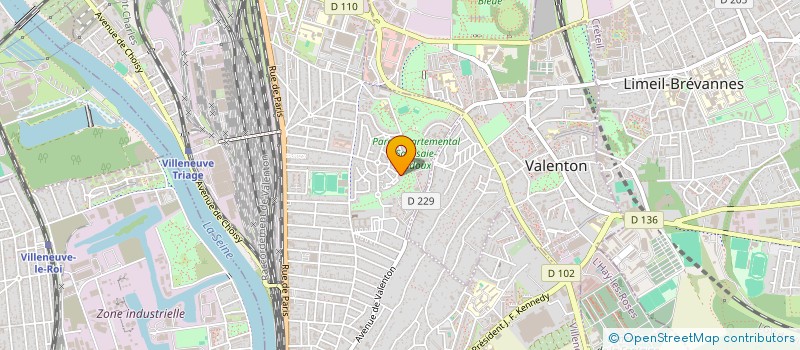 localisation de l'entreprise SCHEKINAH EXPRESS à VILLENEUVE-SAINT-GEORGES