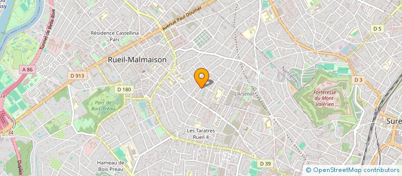 localisation de l'entreprise SCHEKLER FREDERIC ET FLORENCE à RUEIL-MALMAISON