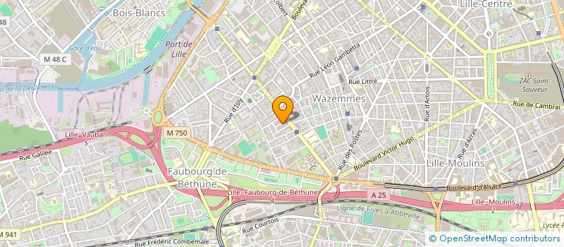 localisation de l'entreprise SCHELFHOUT - LAPIERE à LILLE
