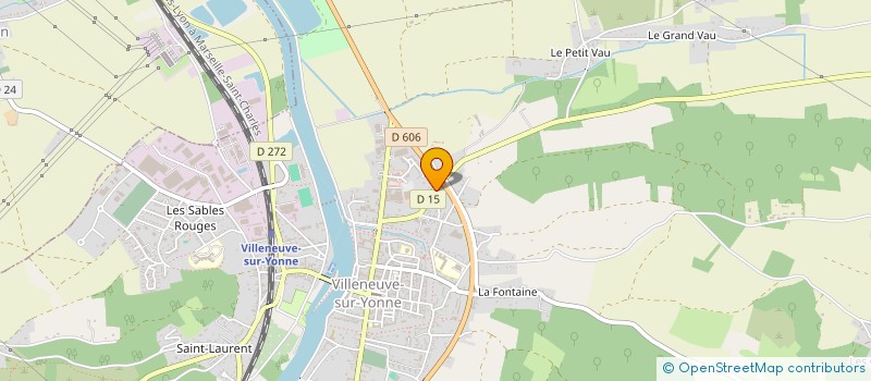 localisation de l'entreprise SCHEMA DESIGN à VILLENEUVE-SUR-YONNE