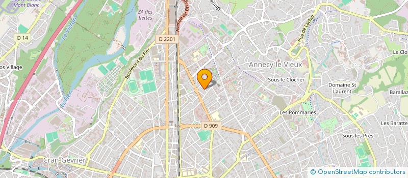 localisation de l'entreprise SCHEMALPELEC à ANNECY