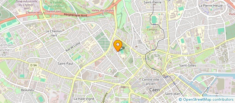 localisation de l'entreprise SCHEMBRI & LEBLOND à CAEN