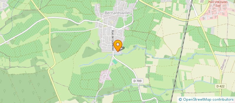 localisation de l'entreprise SCHEMMABIS  BERNARDSWILLER
