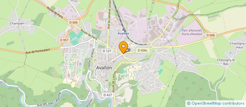 localisation de l'entreprise SCHEMS EDDINE à AVALLON