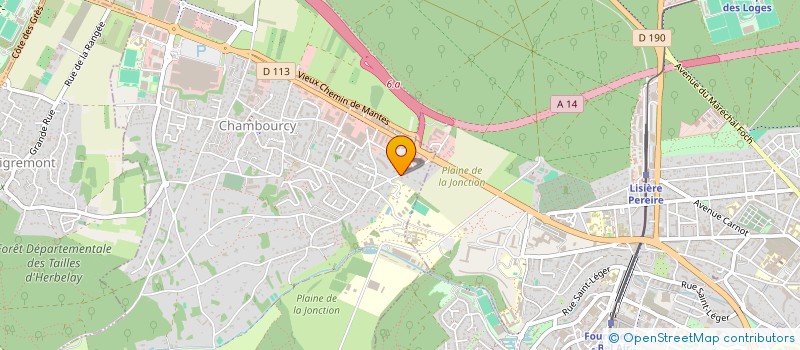 localisation de l'entreprise SCHENCK KOMEG SARL TECHN CONTROL AUTOMAT à CHAMBOURCY
