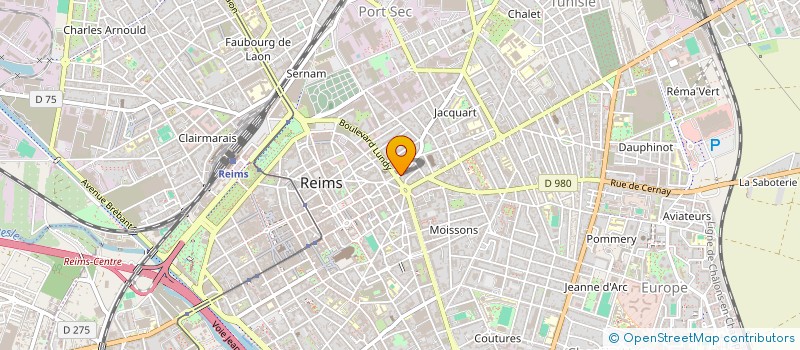 localisation de l'entreprise SCHENK TFL PRODUCTIONS  REIMS