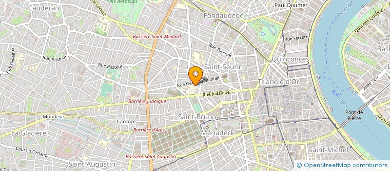 localisation de l'entreprise SCHEOL à BORDEAUX