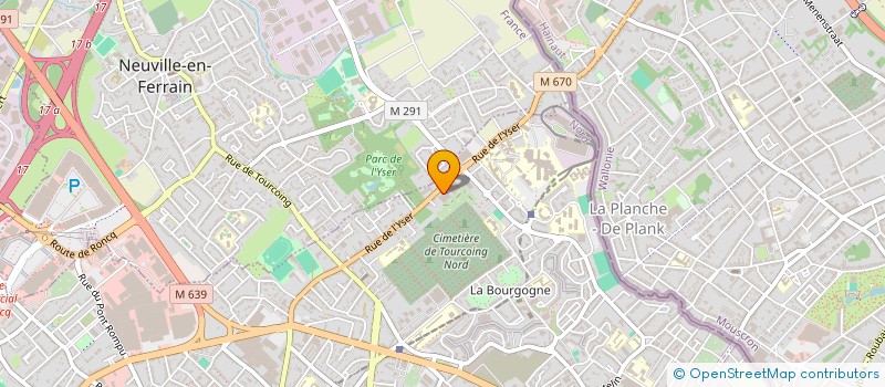 localisation de l'entreprise SCHEPENS DECORATION  TOURCOING