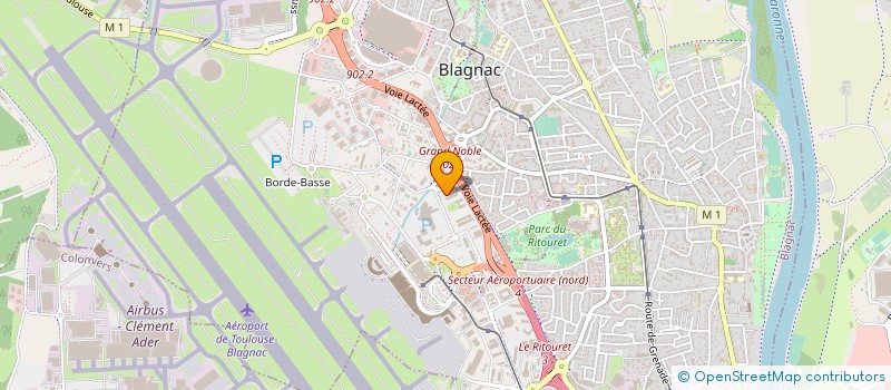 localisation de l'entreprise SCHEPPACH - FRANCE SARL à BLAGNAC