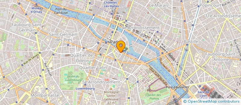 localisation de l'entreprise SCHERER ET FILS à PARIS