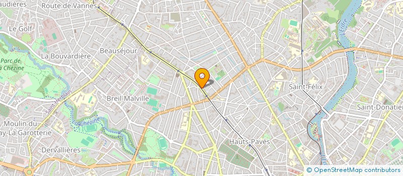 localisation de l'entreprise SCHERER IMMOBILIER à NANTES