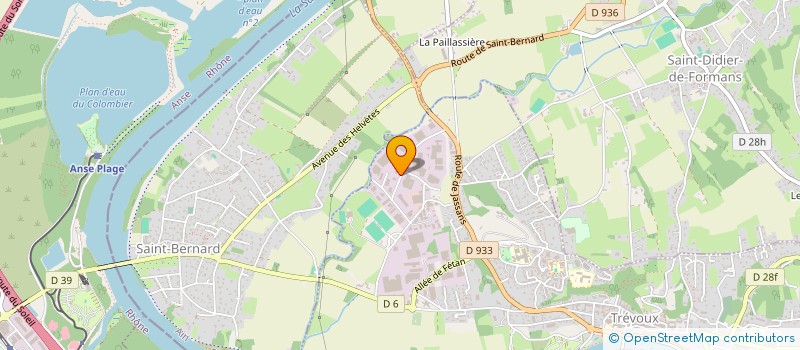 localisation de l'entreprise SCHERMESSER ELECTRIC SYSTEMS  TREVOUX