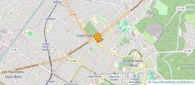 localisation de l'entreprise SCHEROFA  LIVRY-GARGAN