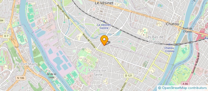 localisation de l'entreprise SCHERPA TECHINVEST  LE VESINET