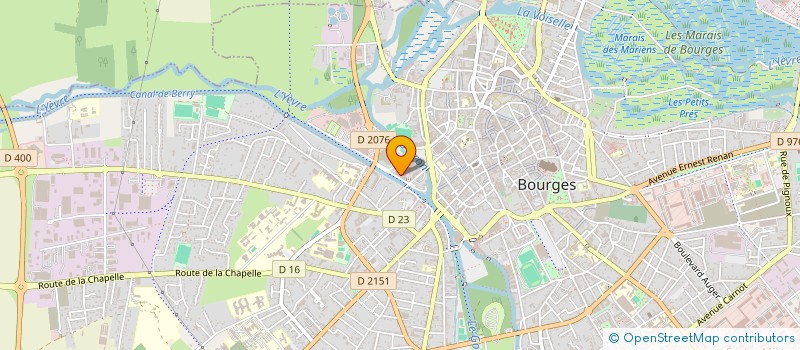 localisation de l'entreprise SCHERZO BOURGES  BOURGES