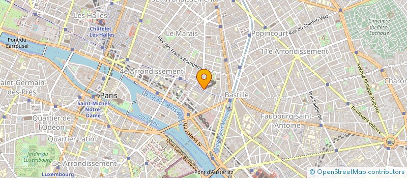localisation de l'entreprise SCHEUCH à PARIS
