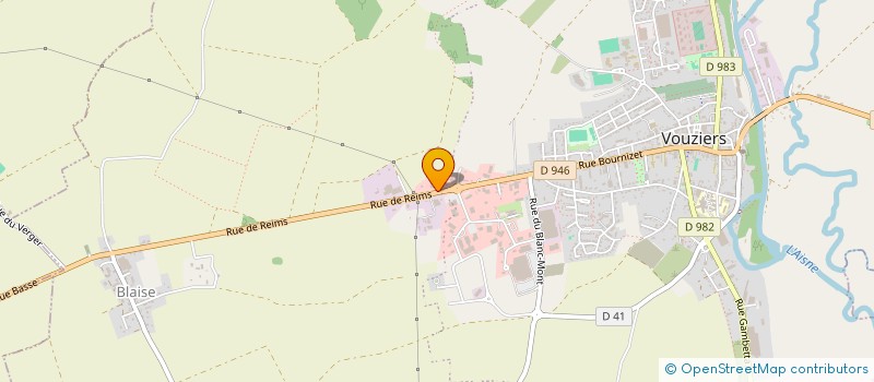 localisation de l'entreprise SCHEUER à FALAISE