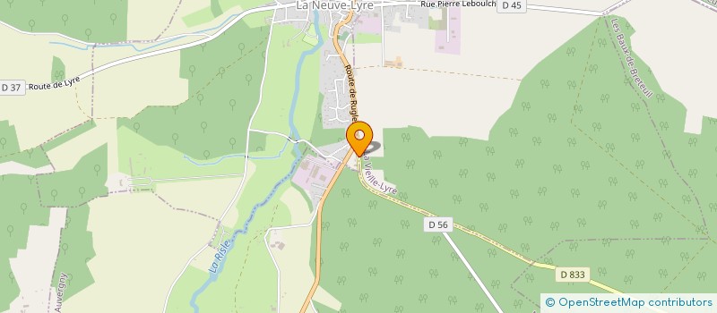 localisation de l'entreprise SCHEURMANN SEAN SAS  LA NEUVE-LYRE