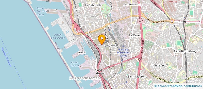localisation de l'entreprise SCHIAFFINI à MARSEILLE