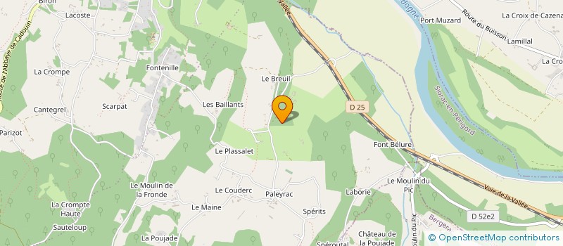 localisation de l'entreprise SCHIANA  ALLES-SUR-DORDOGNE