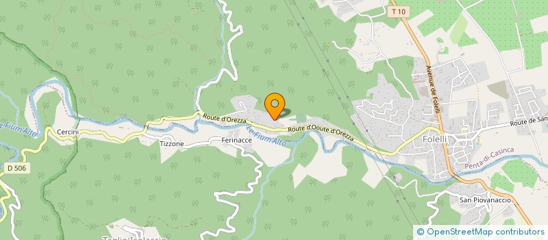 localisation de l'entreprise SCHIAPPA ET FILS à SAN GAVINO D'AMPUGNANI