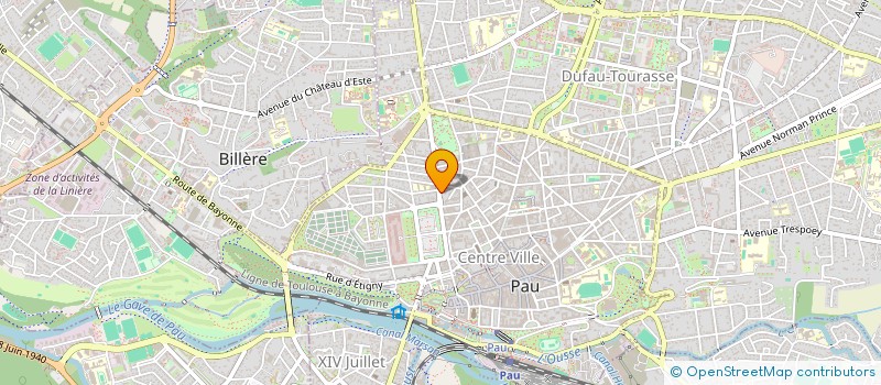 localisation de l'entreprise SCHIAVO ZAGO à PAU