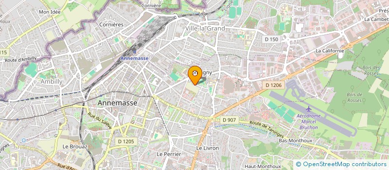 localisation de l'entreprise SCHIAVON à ANNEMASSE