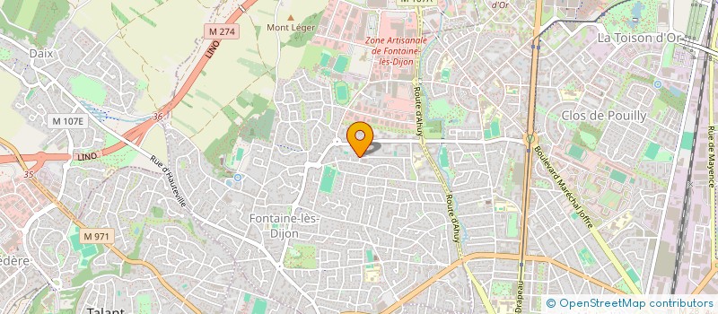 localisation de l'entreprise SCHIFFEMAN  FONTAINE-LES-DIJON