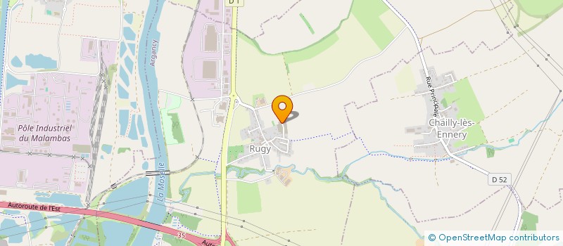 localisation de l'entreprise SCHIFFLER AMENAGEMENT  ARGANCY