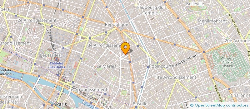 localisation de l'entreprise SCHILL SA  PARIS