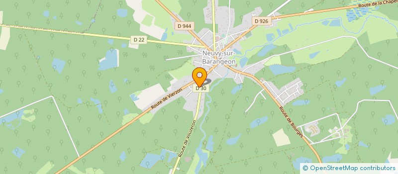 localisation de l'entreprise SCHILLER-BUREAU HOLDING  NEUVY-SUR-BARANGEON