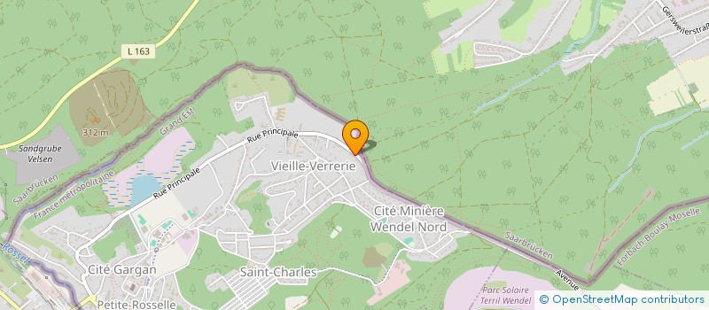 localisation de l'entreprise SCHILLER IMMOBILIER  PETITE-ROSSELLE