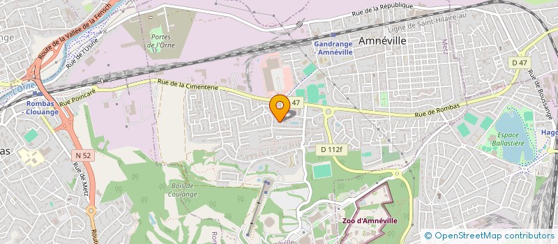 localisation de l'entreprise SCHILLI'S  AMNEVILLE