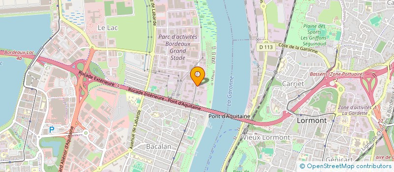 localisation de l'entreprise SCHINAZI-BOURBON  BORDEAUX