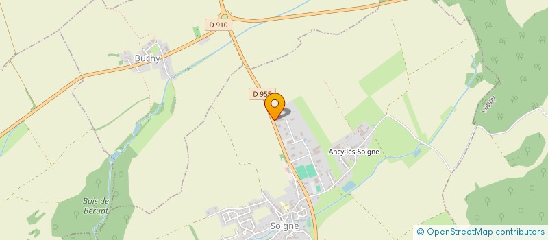 localisation de l'entreprise SCHINKY  SOLGNE