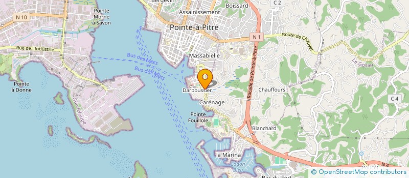 localisation de l'entreprise SCHIP-O-CASE à POINTE A PITRE
