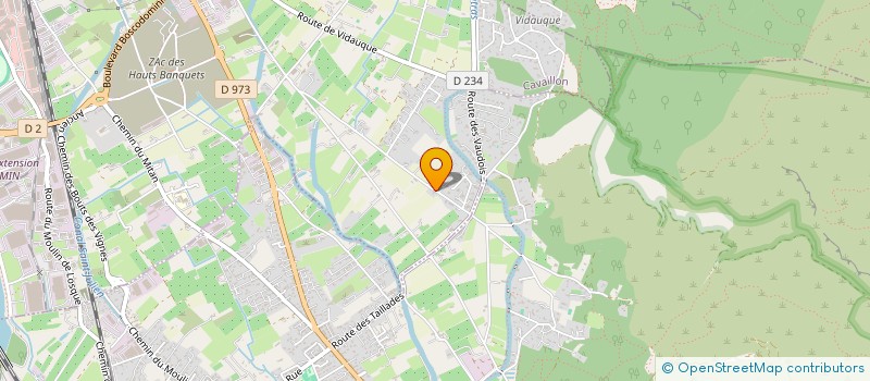 localisation de l'entreprise SCHIVA  CAVAILLON