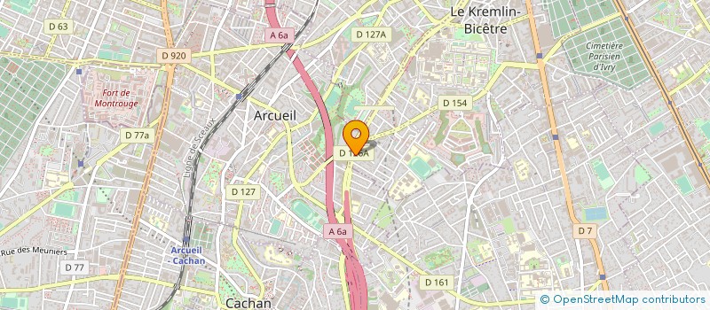 localisation de l'entreprise SCHL TUYAUTERIE  LE KREMLIN-BICETRE